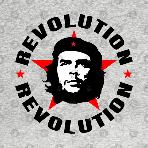 Che Guevara Rebel Cuban Guerrilla Revolution T-Shirt by HiDearPrint